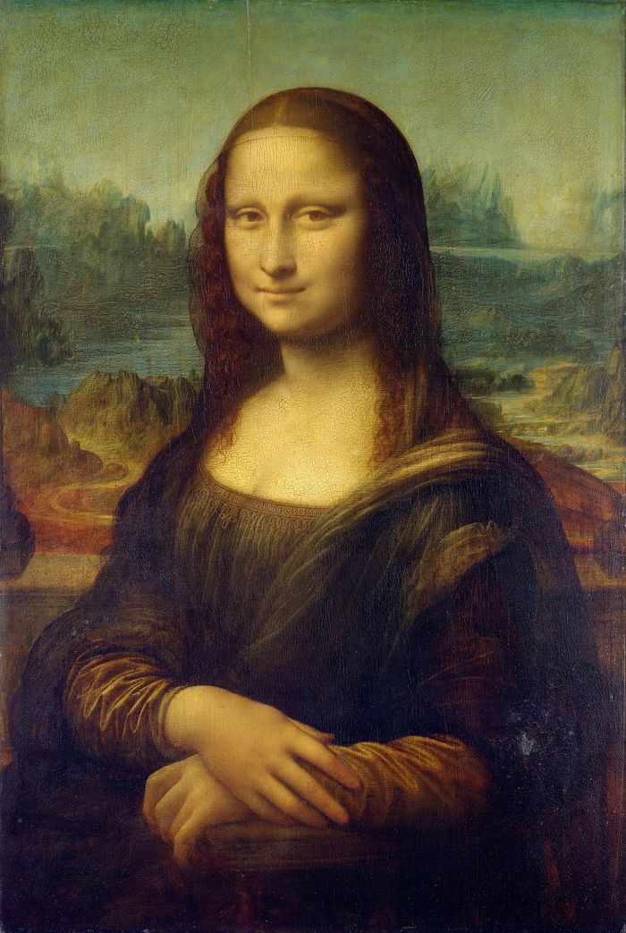 The Mona Lisa, by Leonardo da Vinci