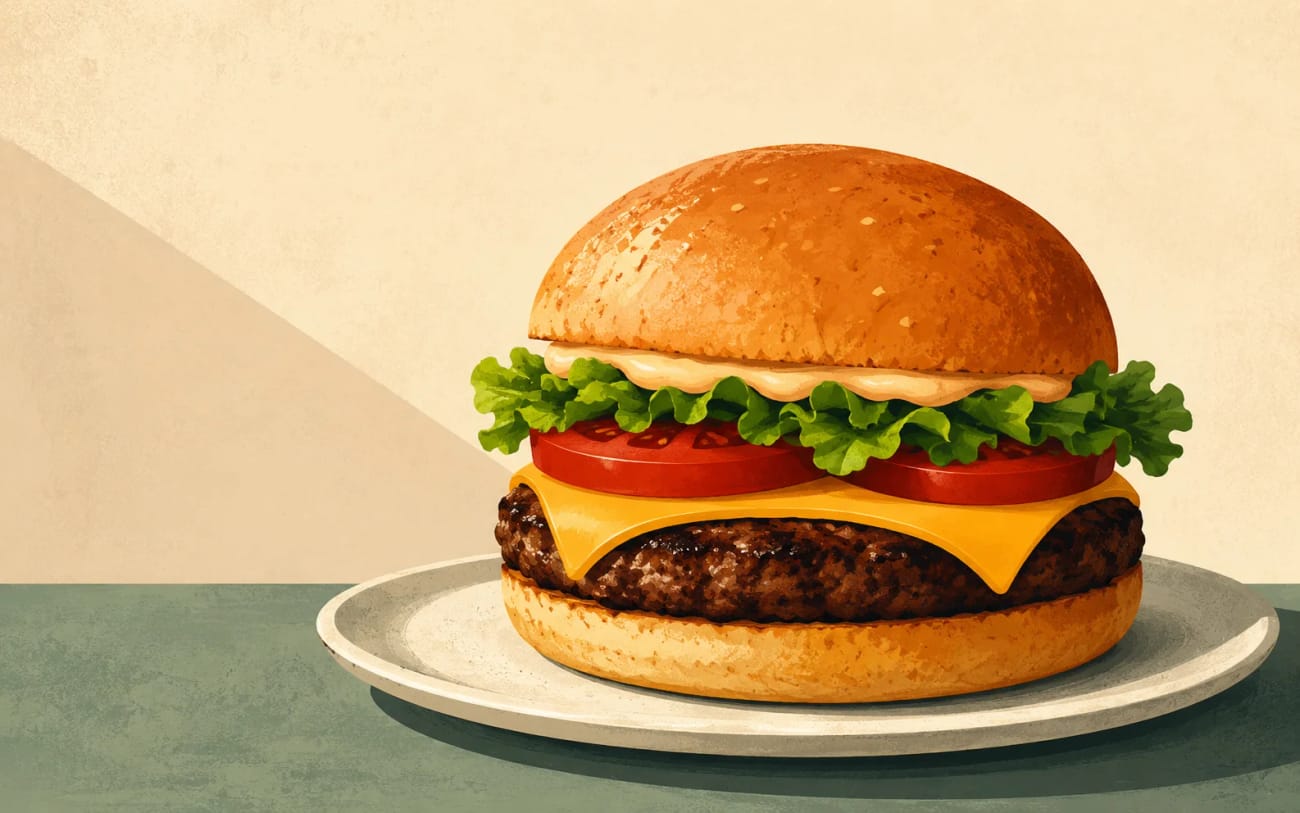 What Is a Cheeseburger? | A1 ESL Reading and Listening Practice